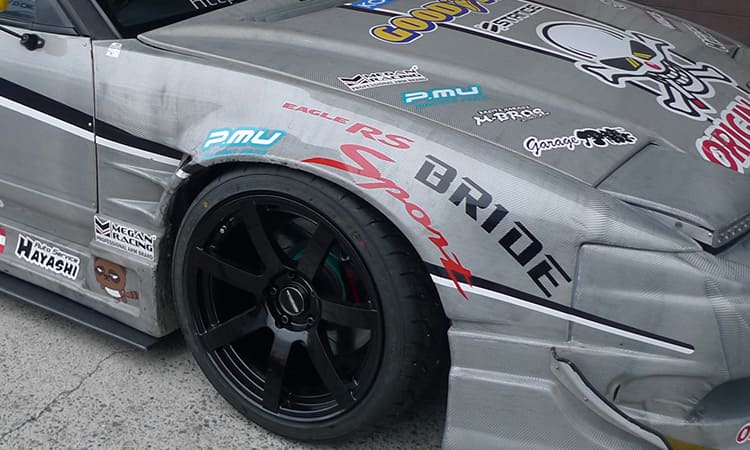 55ミリ幅 ツインダクト フロントフェンダー