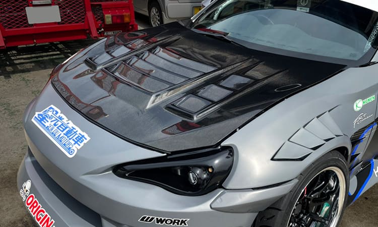 ボンネット（タイプ3） カーボン製