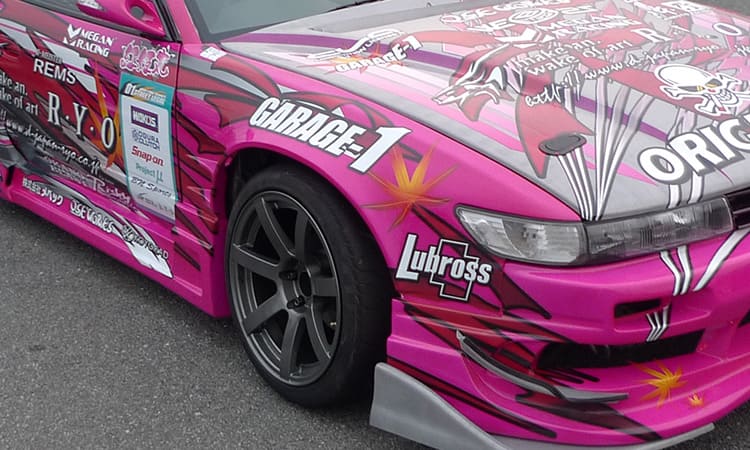 55ミリ幅 ツインダクト フロントフェンダー