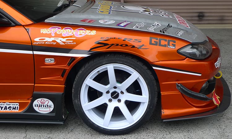 55ミリ幅 ツインダクト フロントフェンダー