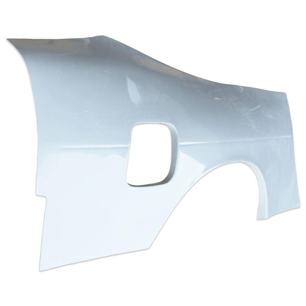 RPS13 180SX | rear fenders +30mm tatakidashi (hammered) L+R set — ORIGIN Labo. product photo