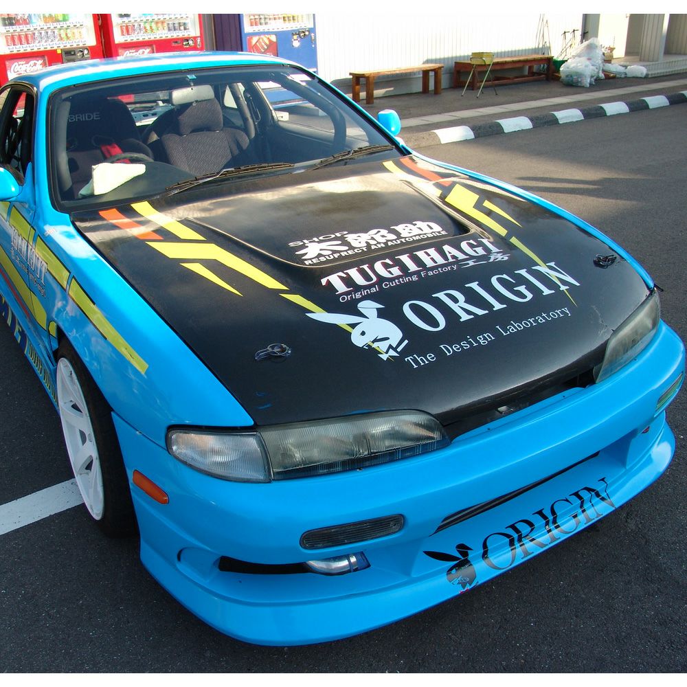 S14シルビア前期 エアロカーボンボンネット タイプ1 | エアロ通販