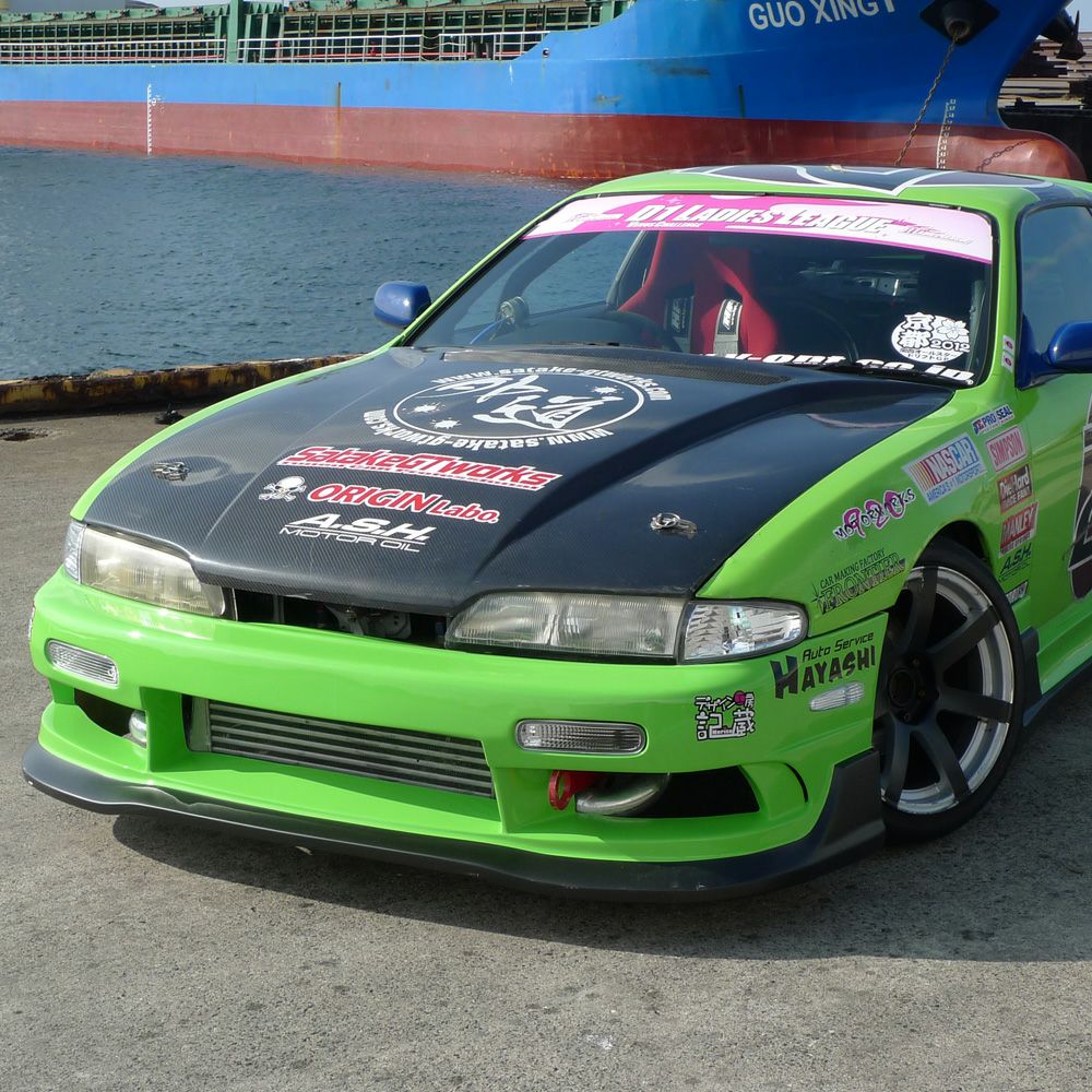 S14 Silvia zenki (early) | bonnet TYPE.2 — ORIGIN Labo. product photo