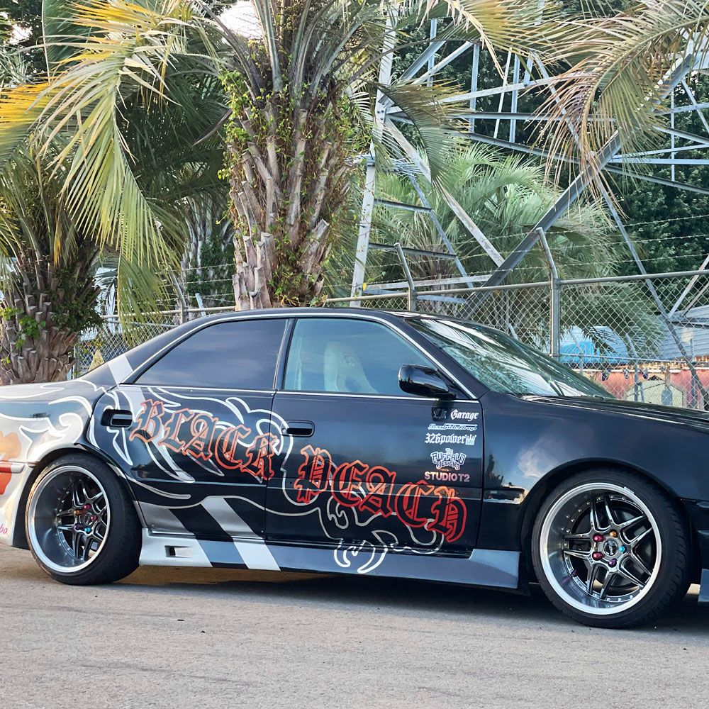 JZX100 Mark II | Stream Line side steps — ORIGIN Labo. product photo