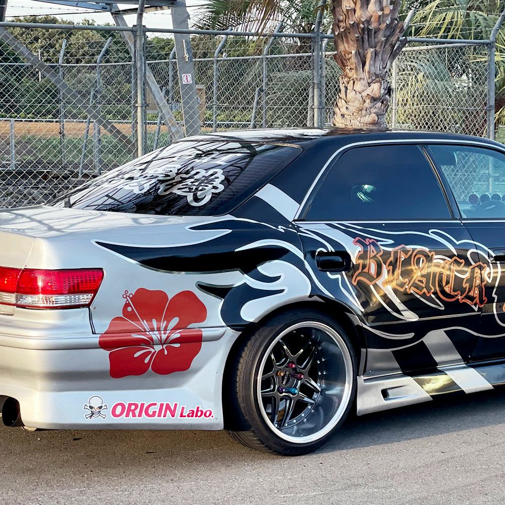 JZX100マーク2のリアフェンダー片側50mmワイド | エアロ通販「エアロの