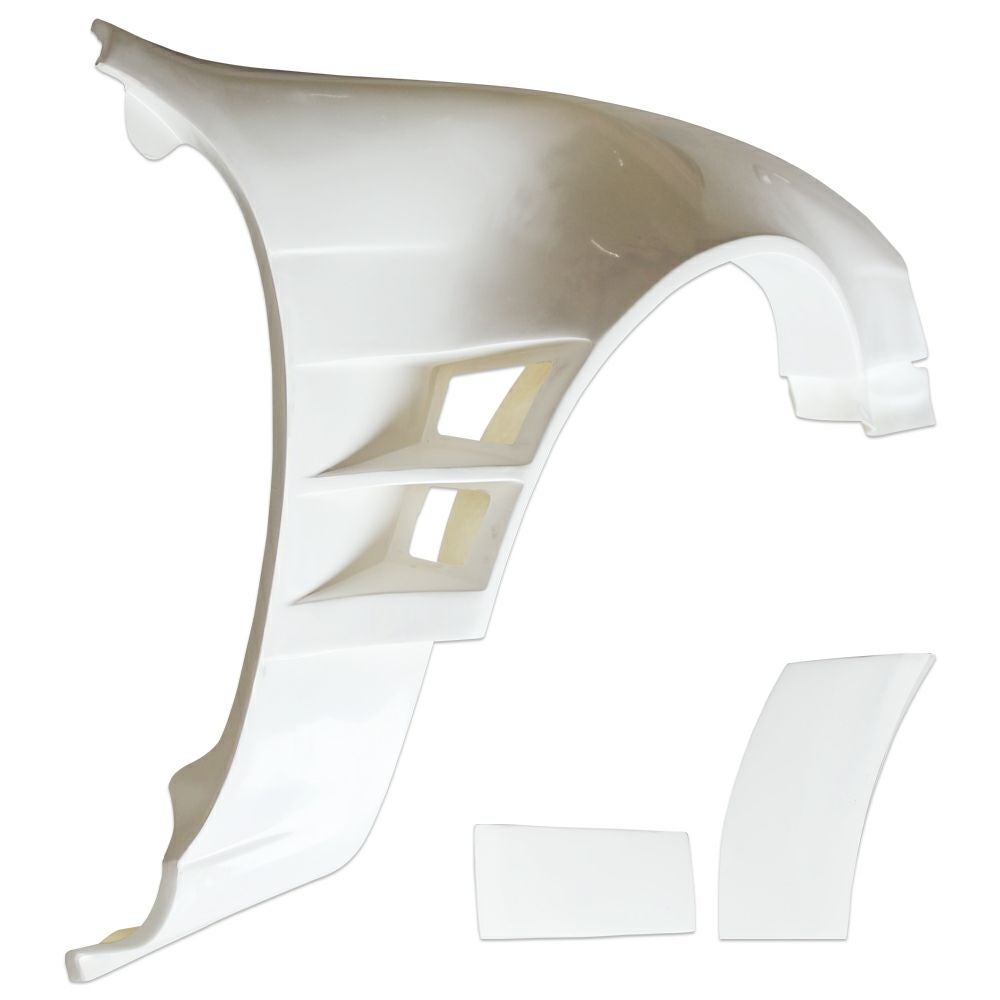 S14 Silvia kouki (late) | front fenders +75mm twin duct L+R set — ORIGIN Labo. product photo