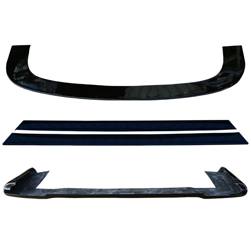 RPS13 180SX | Fujin 3-piece under panel kit — ORIGIN Labo. product photo
