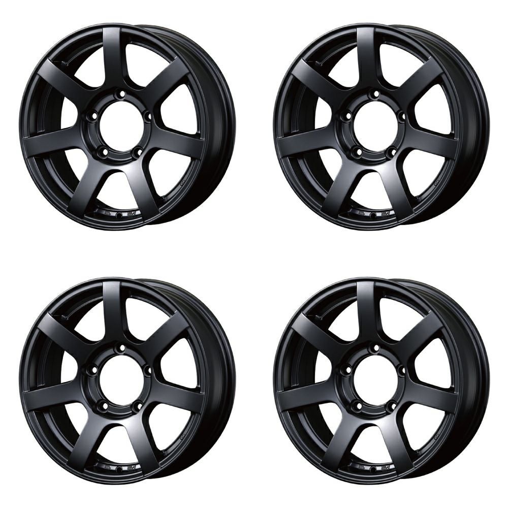 オリジン　4本セット　MUD-S7 ジムニー　16インチ ジムニー ホイール MUD-S7 マットブラック 16×5.5J 5H +20 ホイール4本