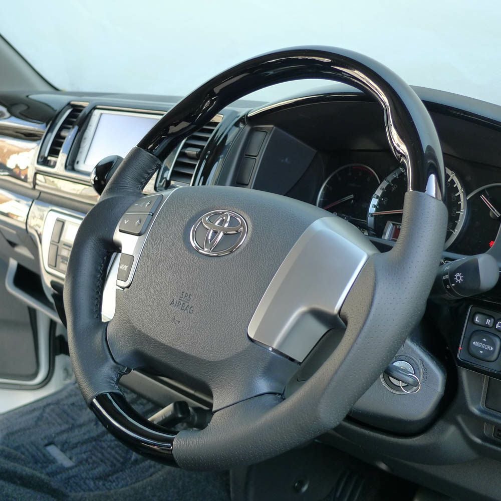 Hiace | interior steering wheel — ORIGIN Labo. product photo
