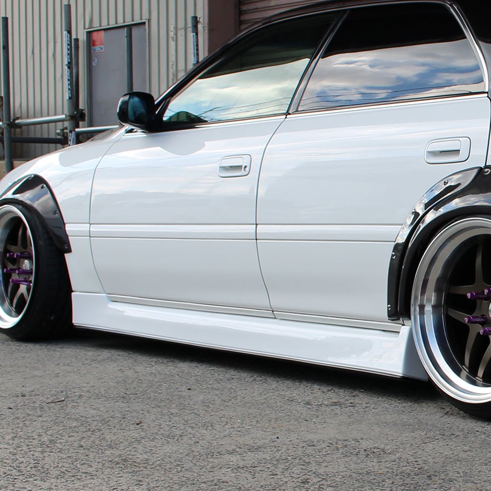JZX100チェイサーのサイドステップ 龍神のセット | エアロ通販「エアロ