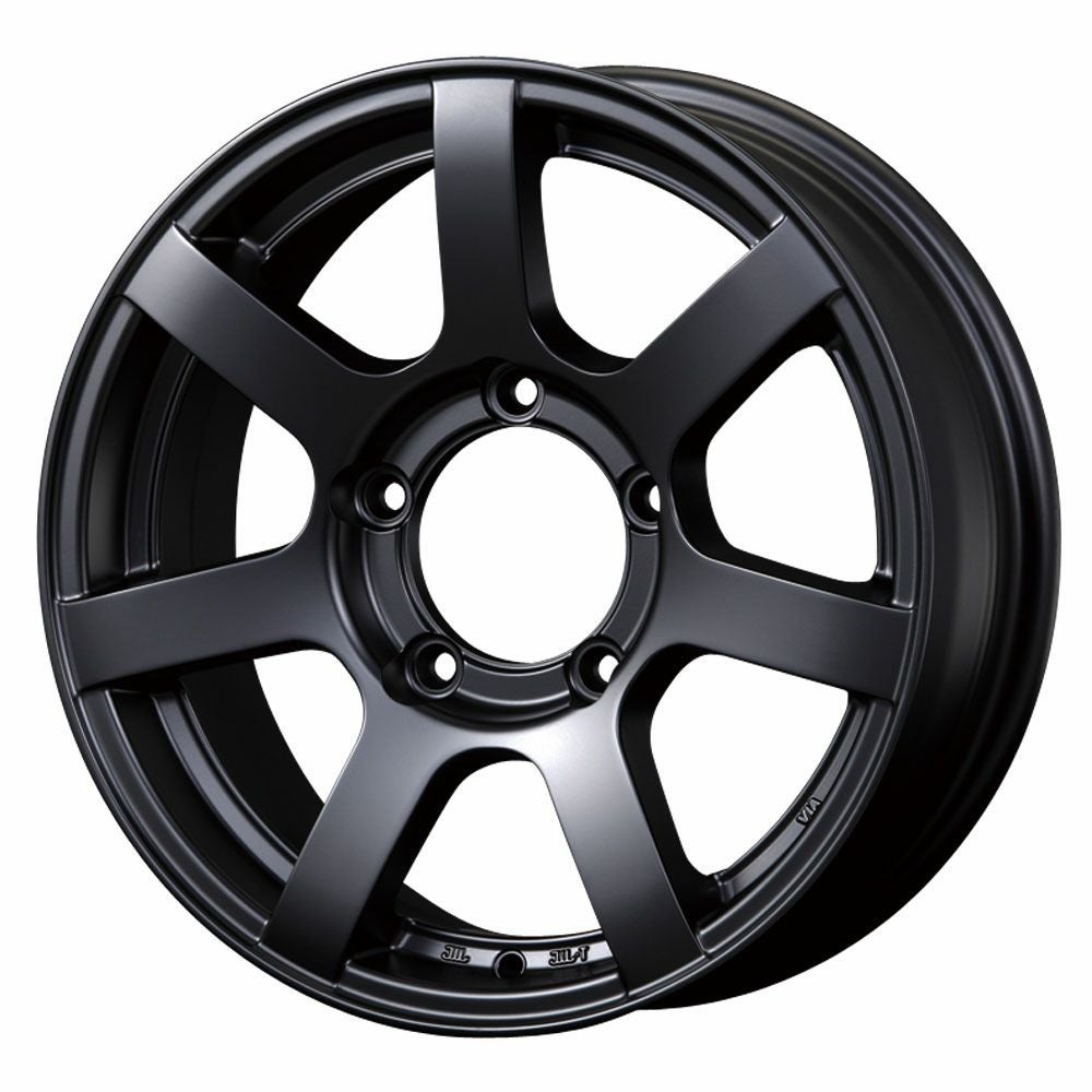ジムニー ホイール MUD-S7 マットブラック 16×5.5J 5H +20 ジムニー ホイール MUD-S7 マットブラック 16×5.5J 5H +20