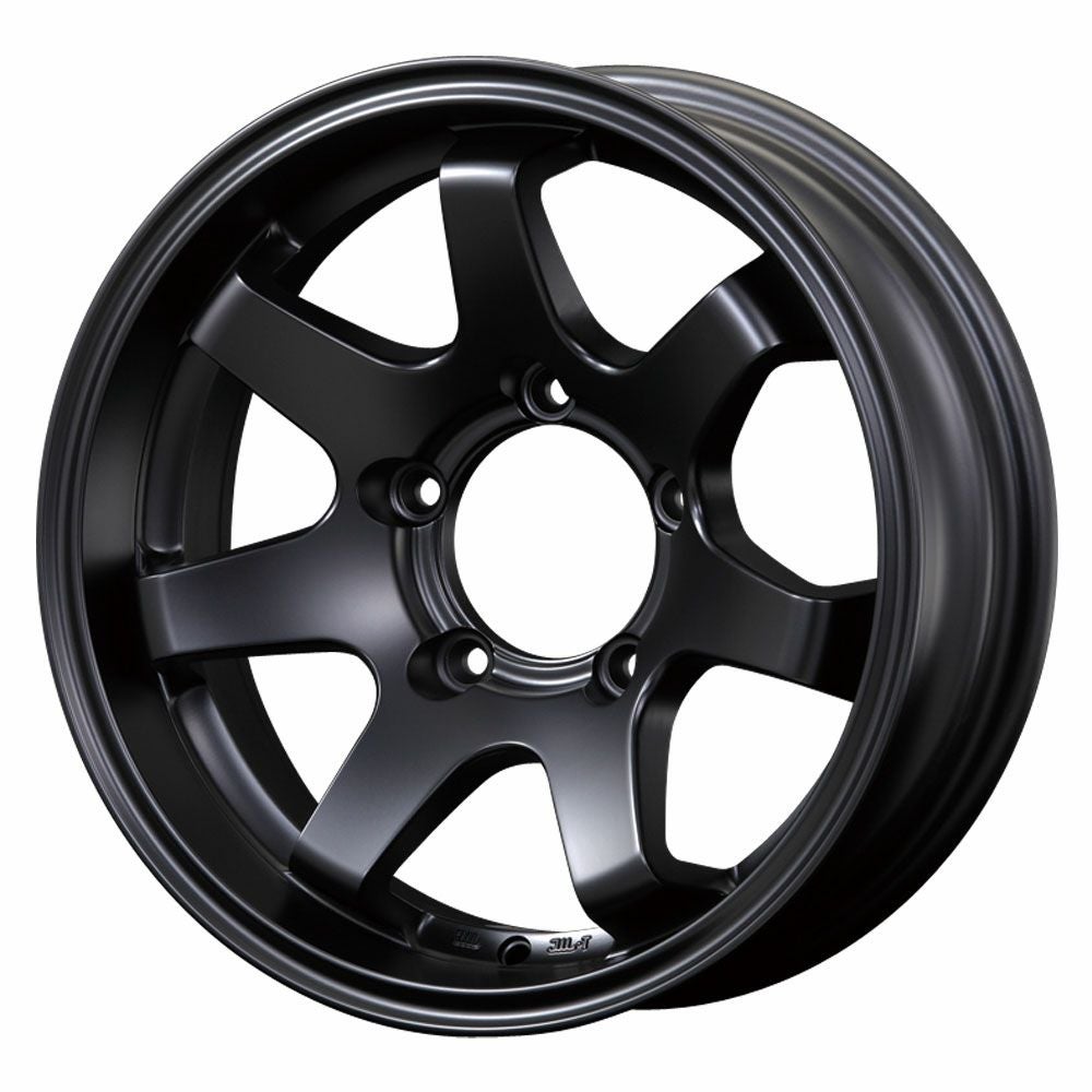 Jimny wheels MUD-SR7 16-inch 5.5J -20 matte black — ORIGIN Labo. product photo