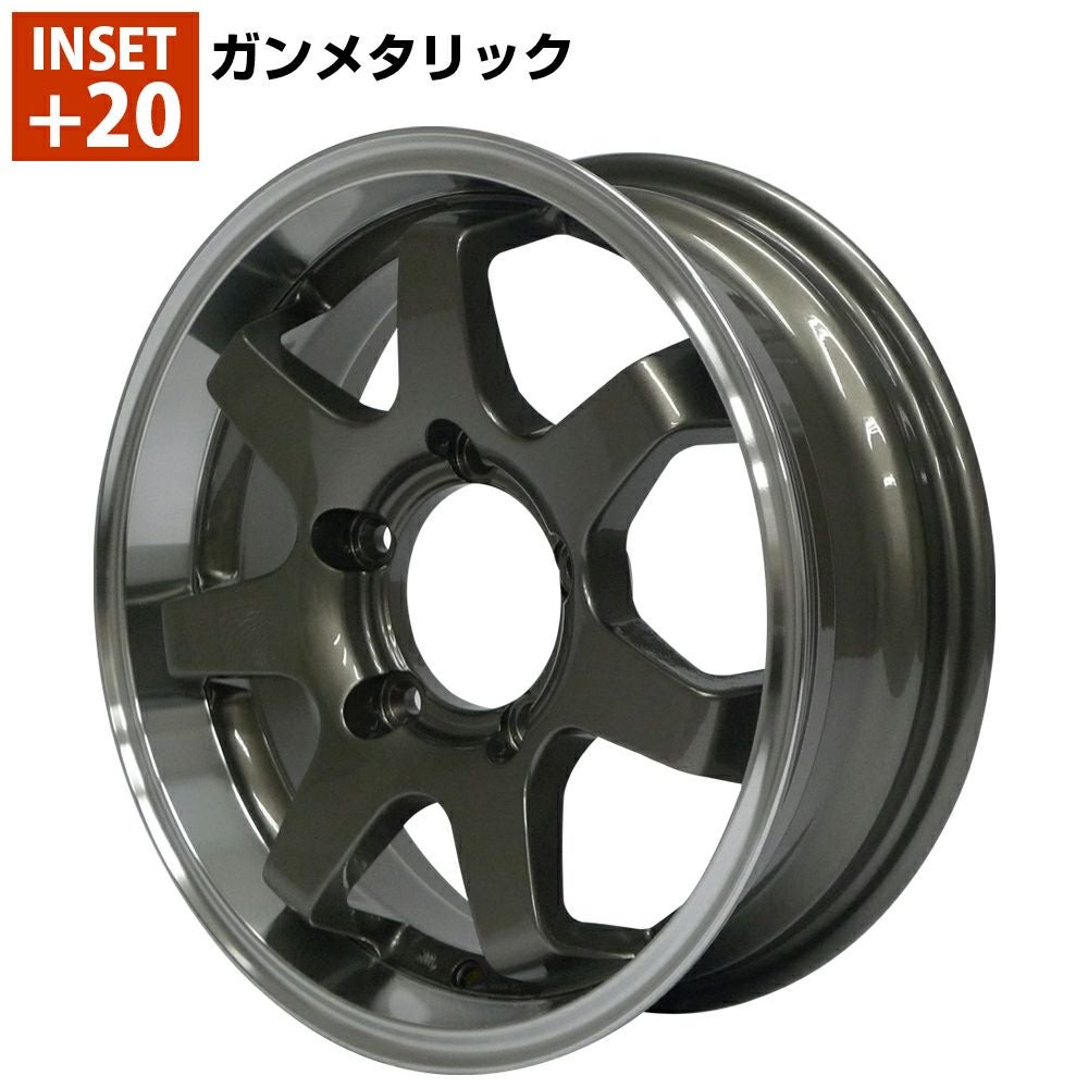 ジムニー ホイール MUD-SR7 16×6.0J 5H アルミホイール | エアロ通販
