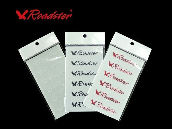 Roadster originalsticker 85mm 6 pieces white — ORIGIN Labo. product photo