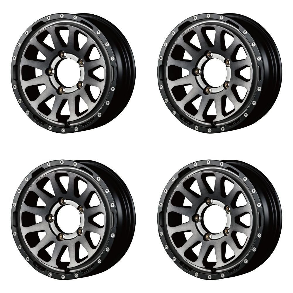 ジムニー ホイール MUD-ZEUS ライトブラックコート 16×5.5J 5H +20