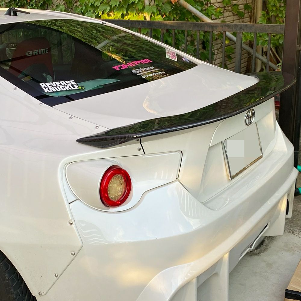 FT86 BRZのリアウイング タイプ2 カーボン製 | エアロ通販「エアロの