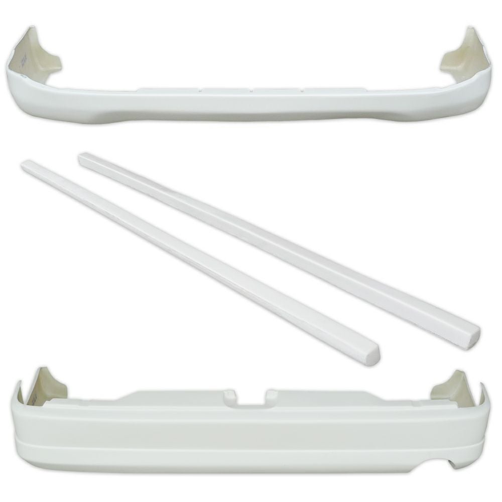 Hiace type 4-7 narrow body | RUGGER MODEL 3-piece set rear: bumper type — ORIGIN Labo. product photo