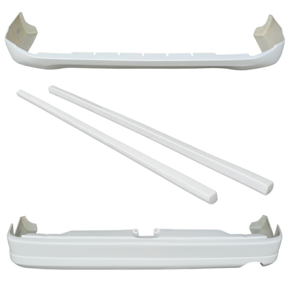Hiace type 4-7 wide body | RUGGER MODEL 3-piece set rear: bumper type — ORIGIN Labo. product photo