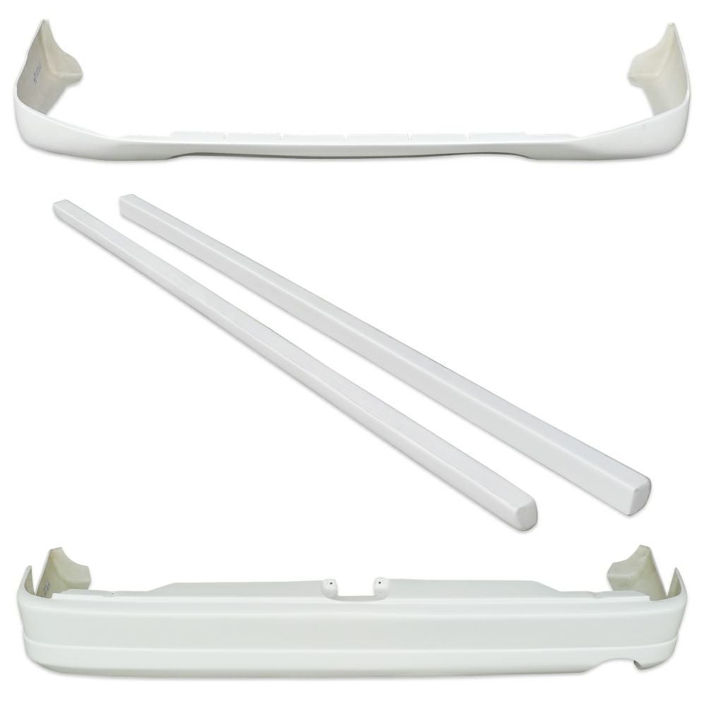 Hiace type 3 wide body | RUGGER MODEL 3-piece set rear: bumper type — ORIGIN Labo. product photo