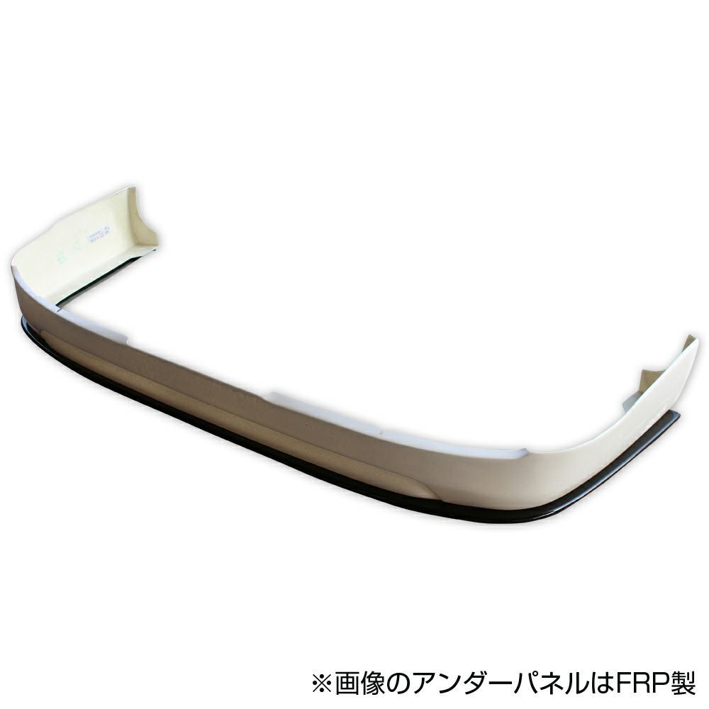 Hiace type 1-2 narrow body | LUX MODEL SP front half spoiler + under panel (carbon) set — ORIGIN Labo. product photo