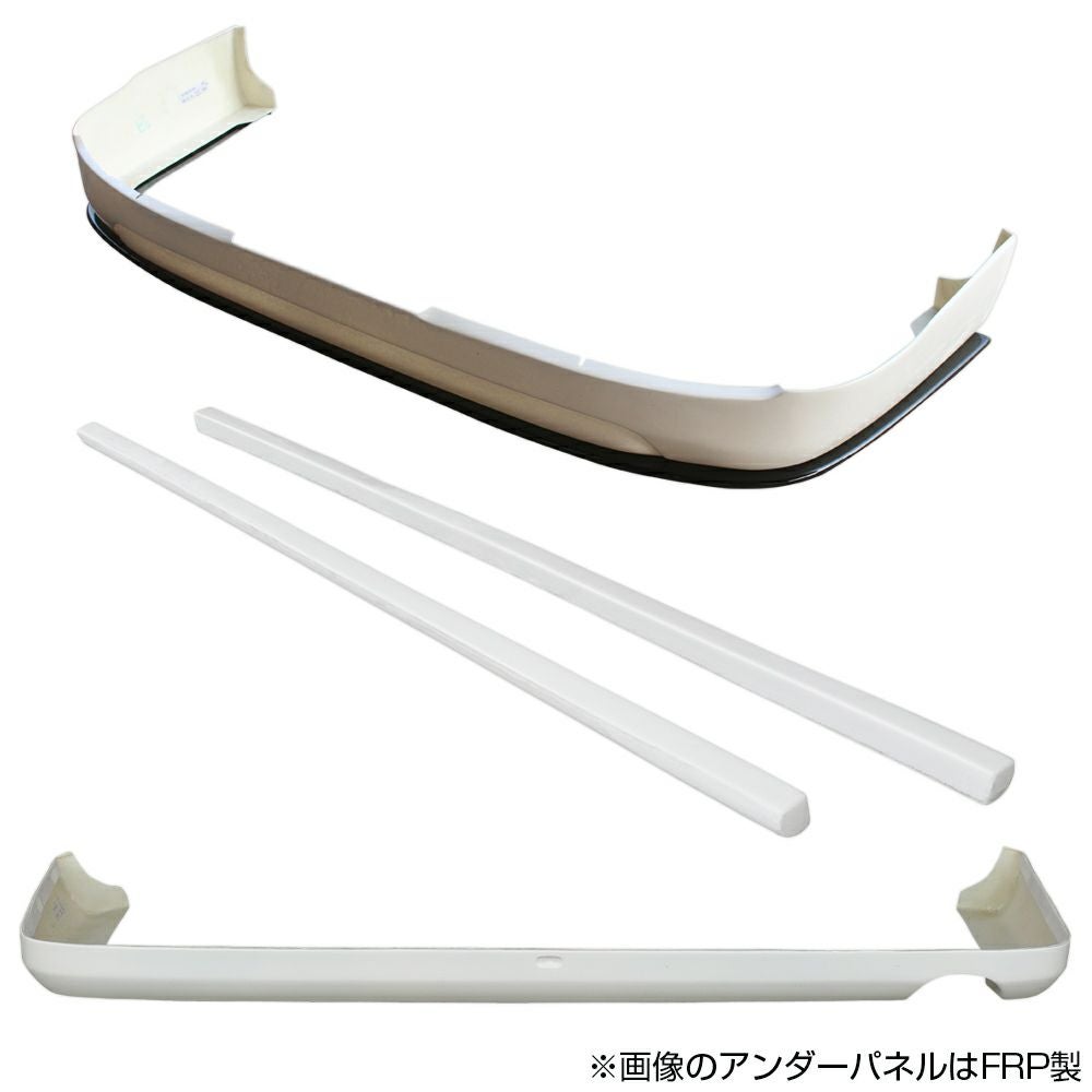 Hiace type 1-2 narrow body | LUX MODEL SP 3-piece set + under panel (carbon) set — ORIGIN Labo. product photo
