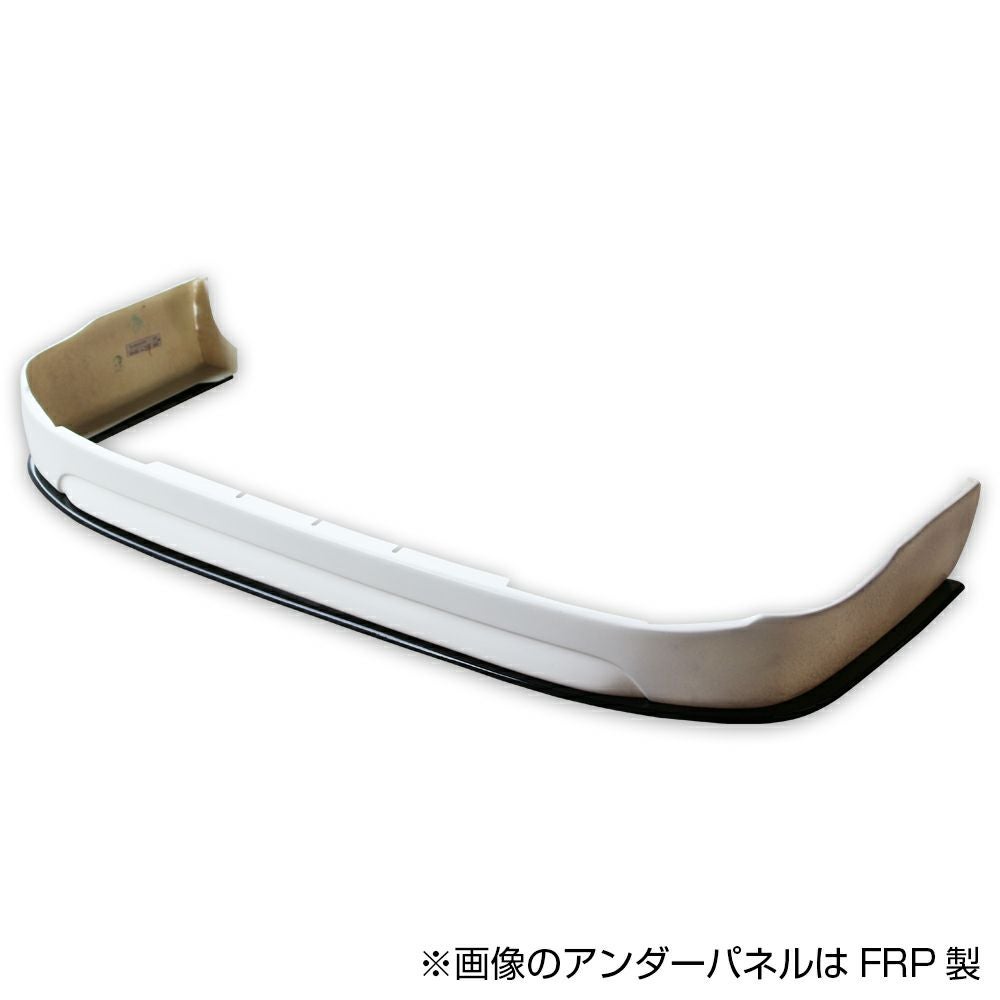 Hiace type 4-7 narrow body | LUX MODEL SP front half spoiler + under panel (carbon) set — ORIGIN Labo. product photo
