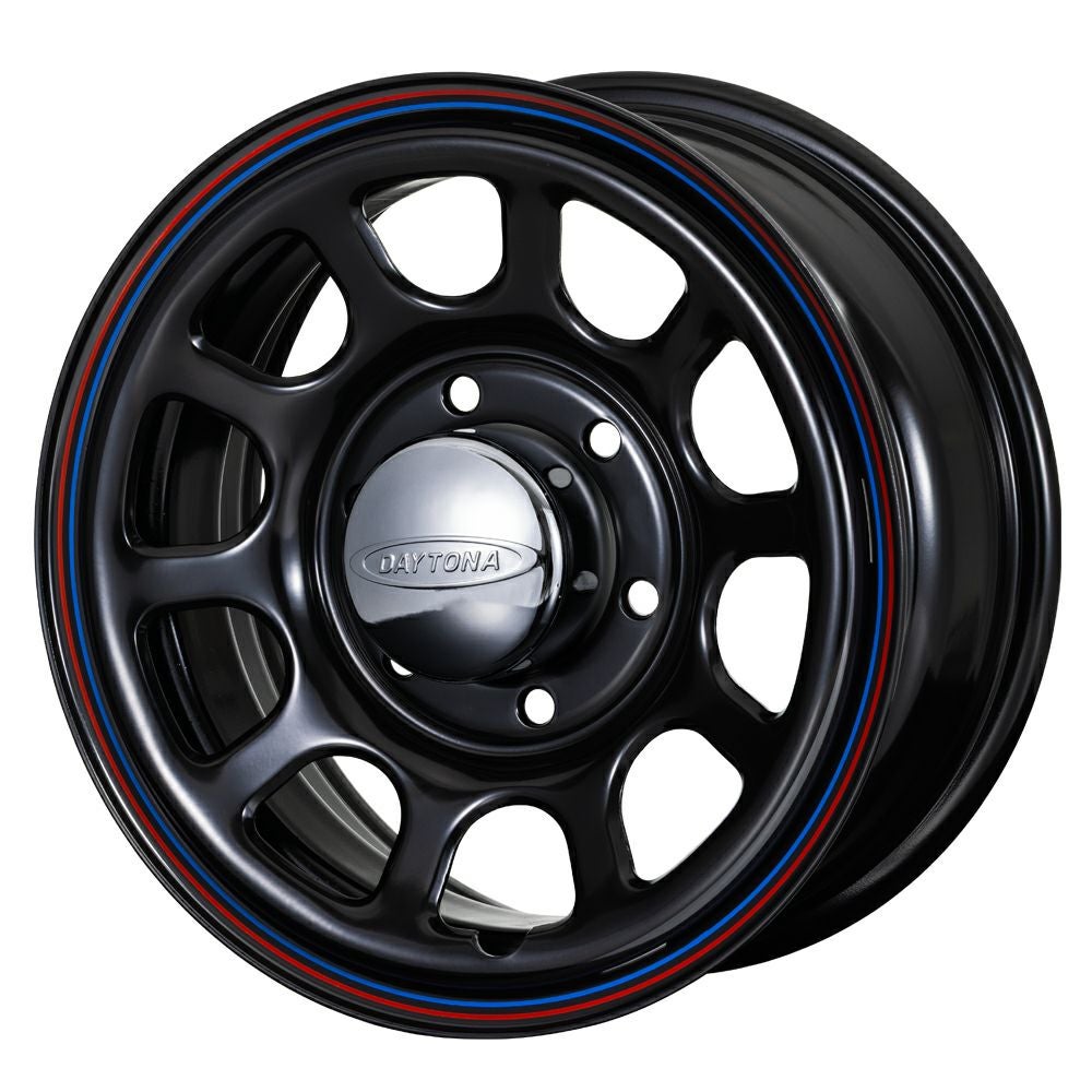 Daytona-RS NEO 15インチ×6.5J＋40 6穴 ブラック | エアロ通販「エアロ