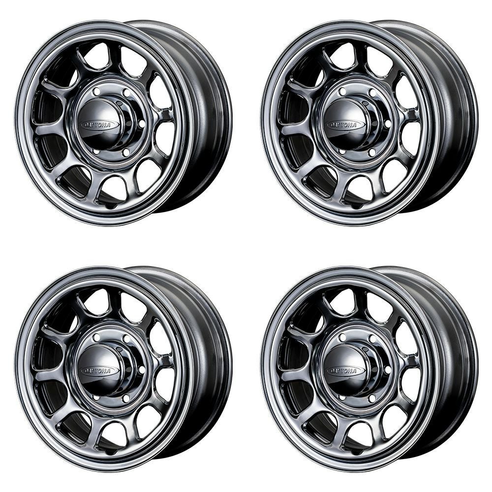 Daytona-RS NEO 15インチ×6.5J＋40 6穴 クローム 4本セット | エアロ