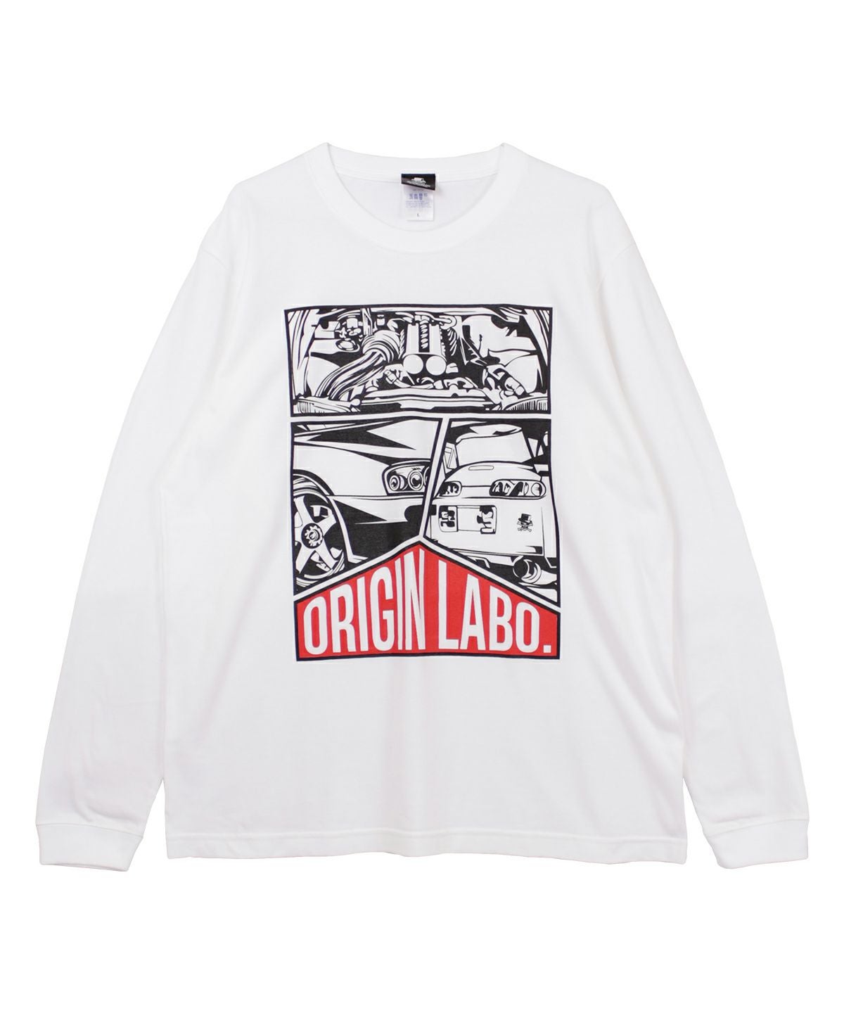 ORIGIN Labo. long-sleeve T-shirt 'MANGA' — ORIGIN Labo. product photo