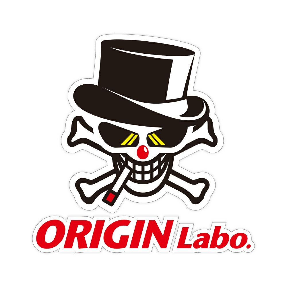 ORIGIN Labo. carsticker (vertical logo) 100cm size 1000mmx1045mm — ORIGIN Labo. product photo