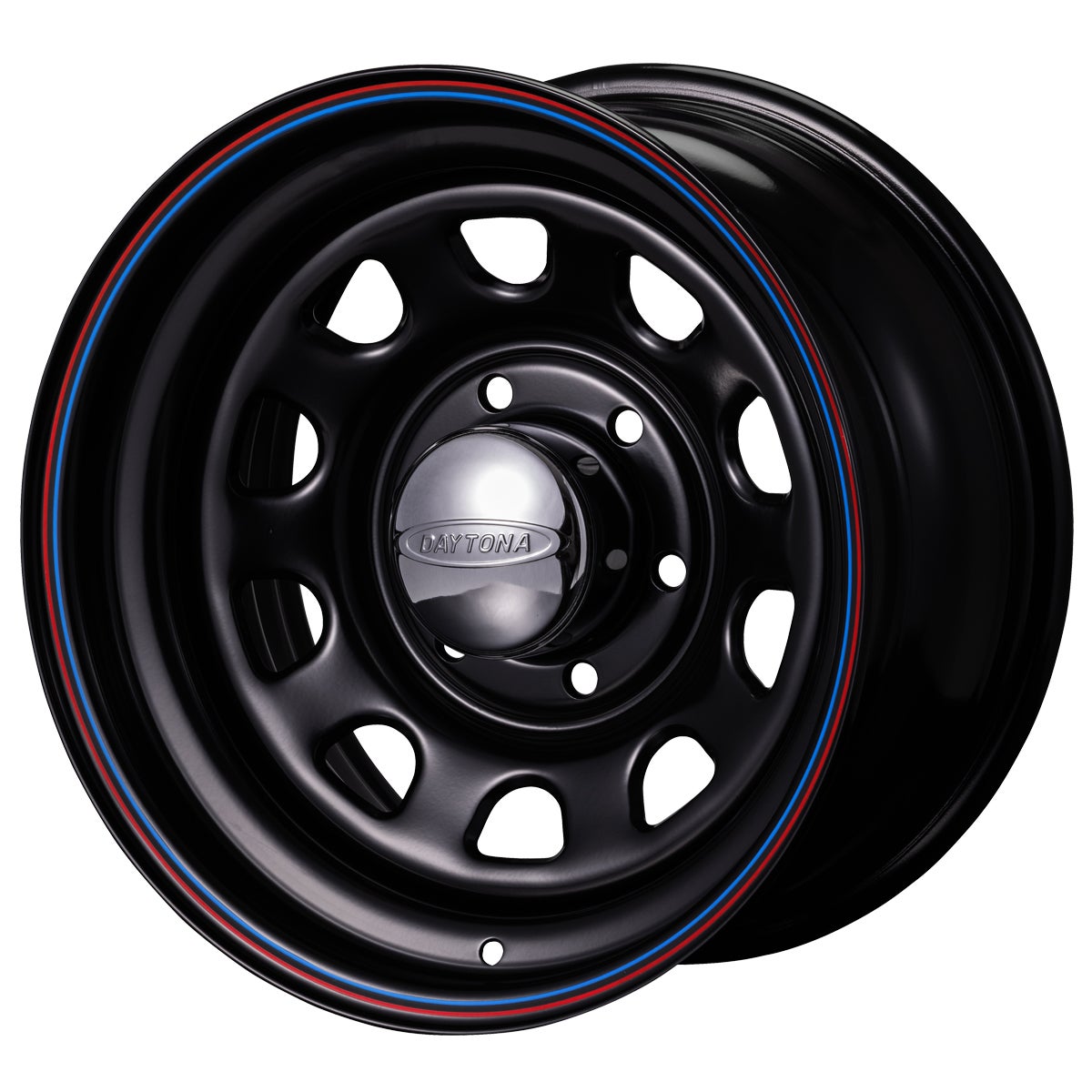 DAYTONA-RS Hiace for 16-inchx8J ±0 6-hole PCD139.7 CB110 black — ORIGIN Labo. product photo
