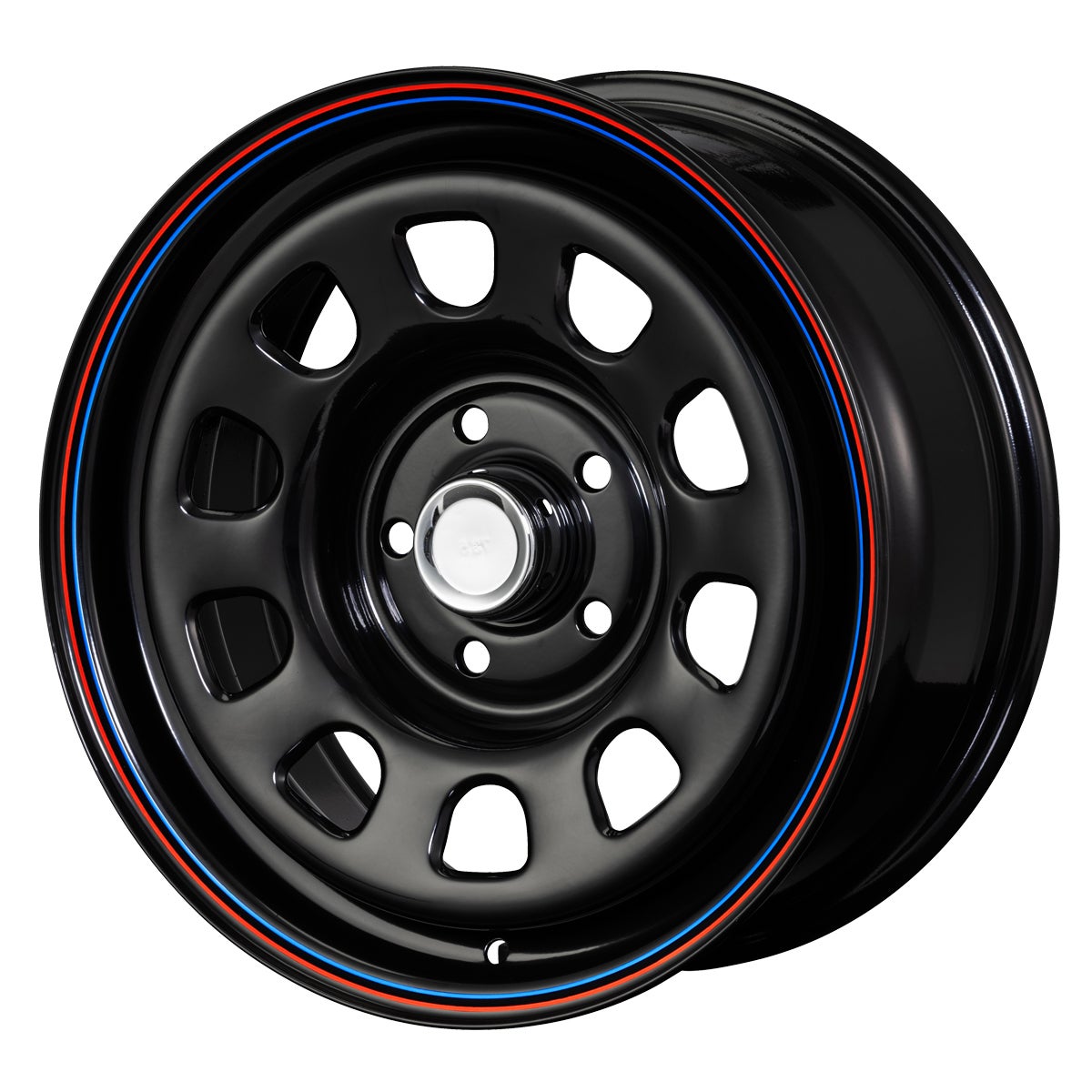 DAYTONA-RS Delica D:5 / RAV4 16-inchx7J +35 5-hole PCD114.3 CB73.5 black — ORIGIN Labo. product photo